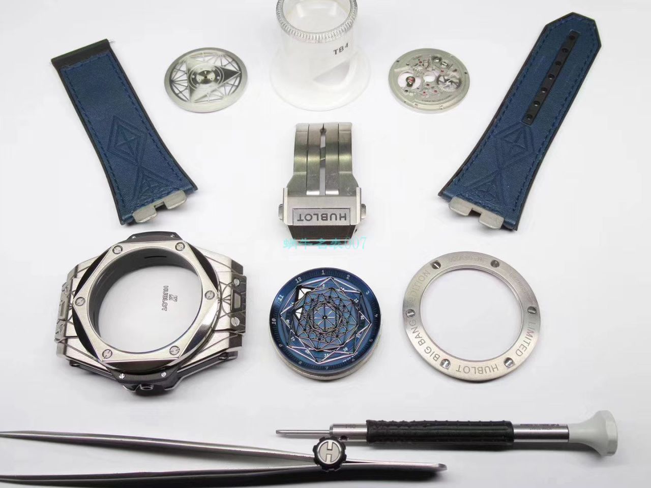WWF Factory  High quality  Replica  hublot  Replica 刺青BIG BANG系列415.NX.7179.VR.MXM18 wrist watches  / YB079