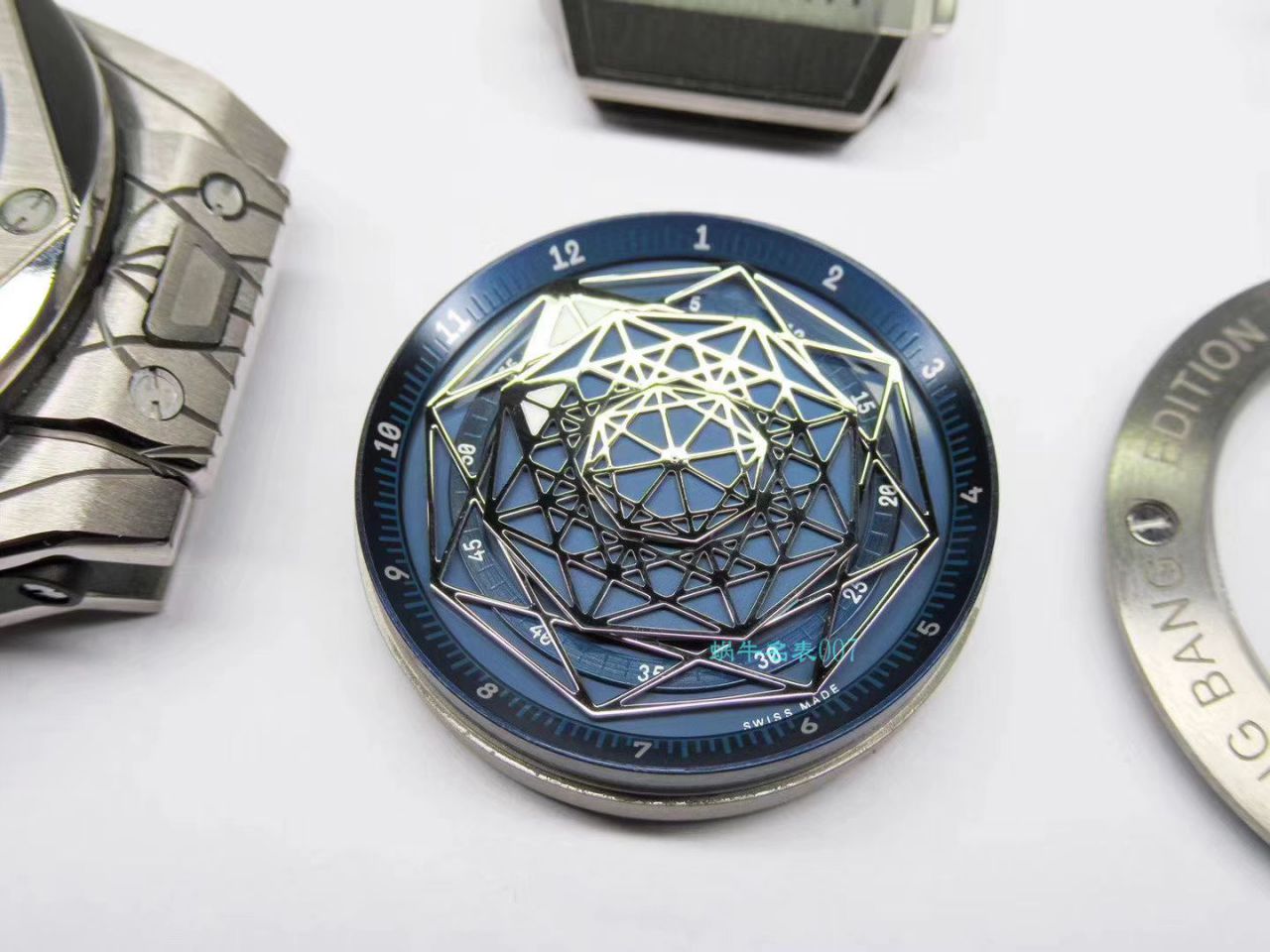 WWF Factory 官网 hublot  Replica Copy SANG BLEU刺青415.NX.7179.VR.MXM18，415.CX.1112.VR.MXM18 wrist watches  / YB081