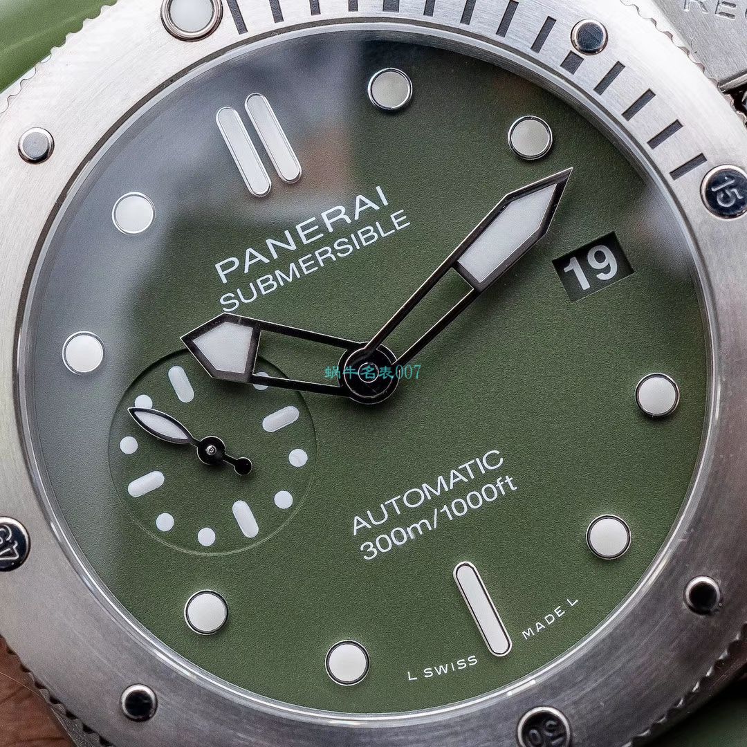 VS Factory 2020新款Panerai  Replica Copy PAM1055绿海魂绿盘42MM亚洲尺寸 / VSPAM1055