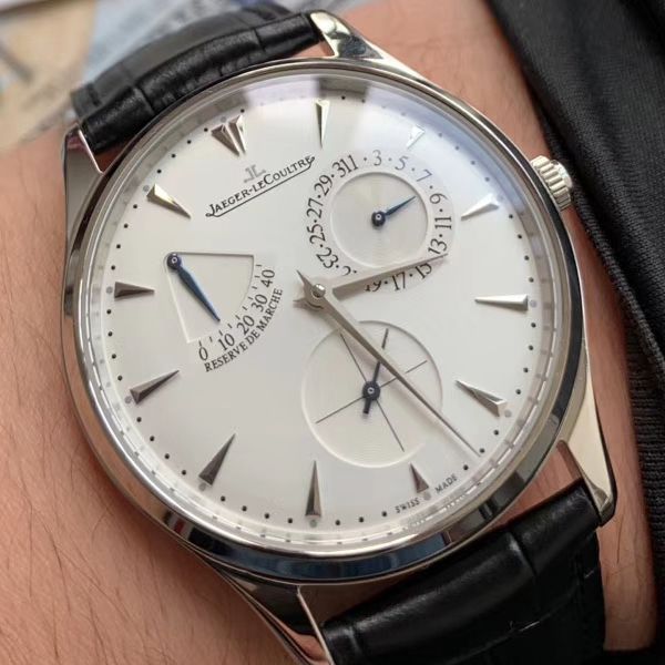 YL Factory  High quality  Replica  Jaeger-LeCoultre 大师Q1378420 Jaeger-LeCoultre 小丑 wrist watches 全新一体 Movement 