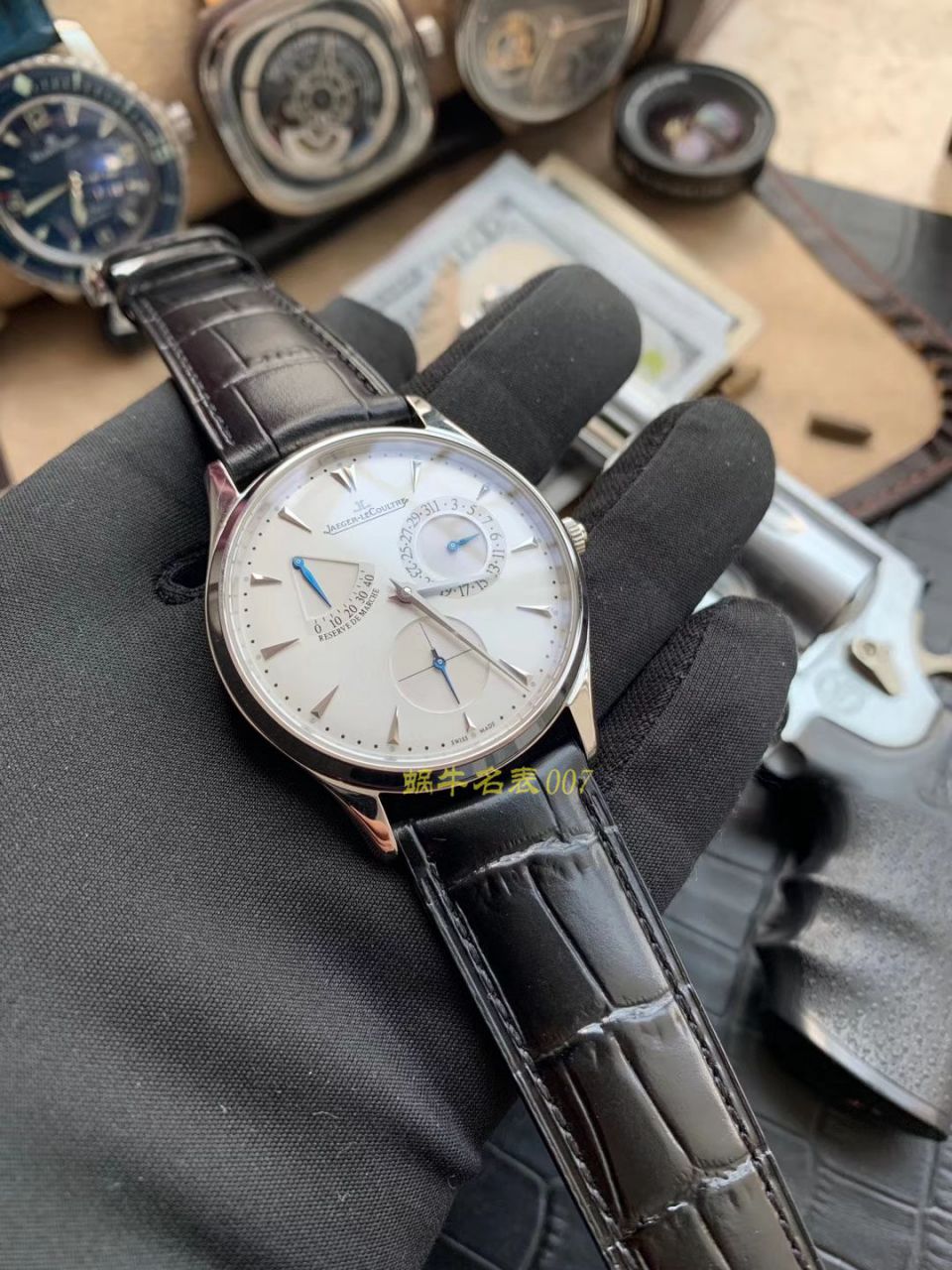 YL Factory  High quality  Replica  Jaeger-LeCoultre 大师Q1378420 Jaeger-LeCoultre 小丑 wrist watches 全新一体 Movement  / JJ171