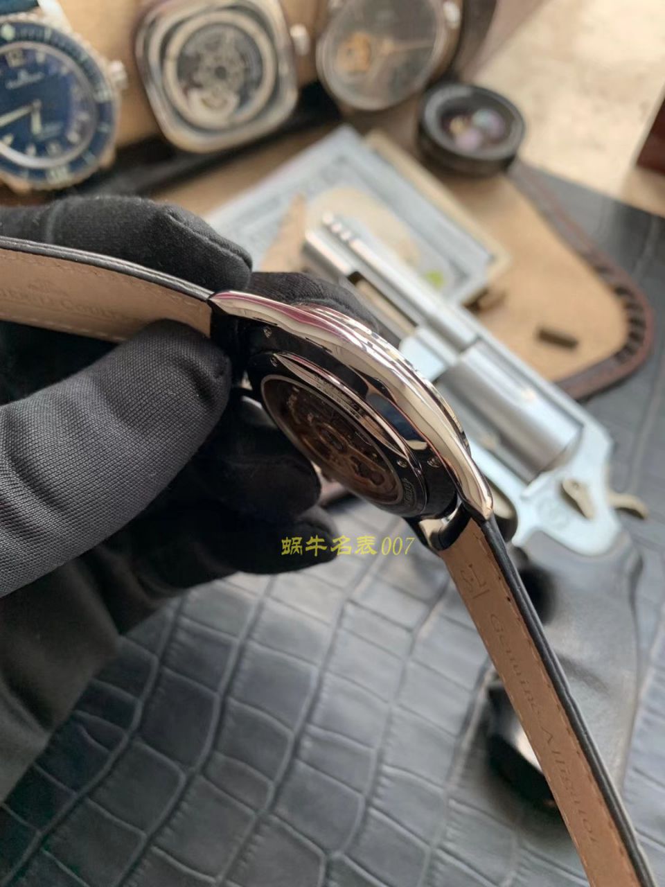 YL Factory  High quality  Replica  Jaeger-LeCoultre 大师Q1378420 Jaeger-LeCoultre 小丑 wrist watches 全新一体 Movement  / JJ171