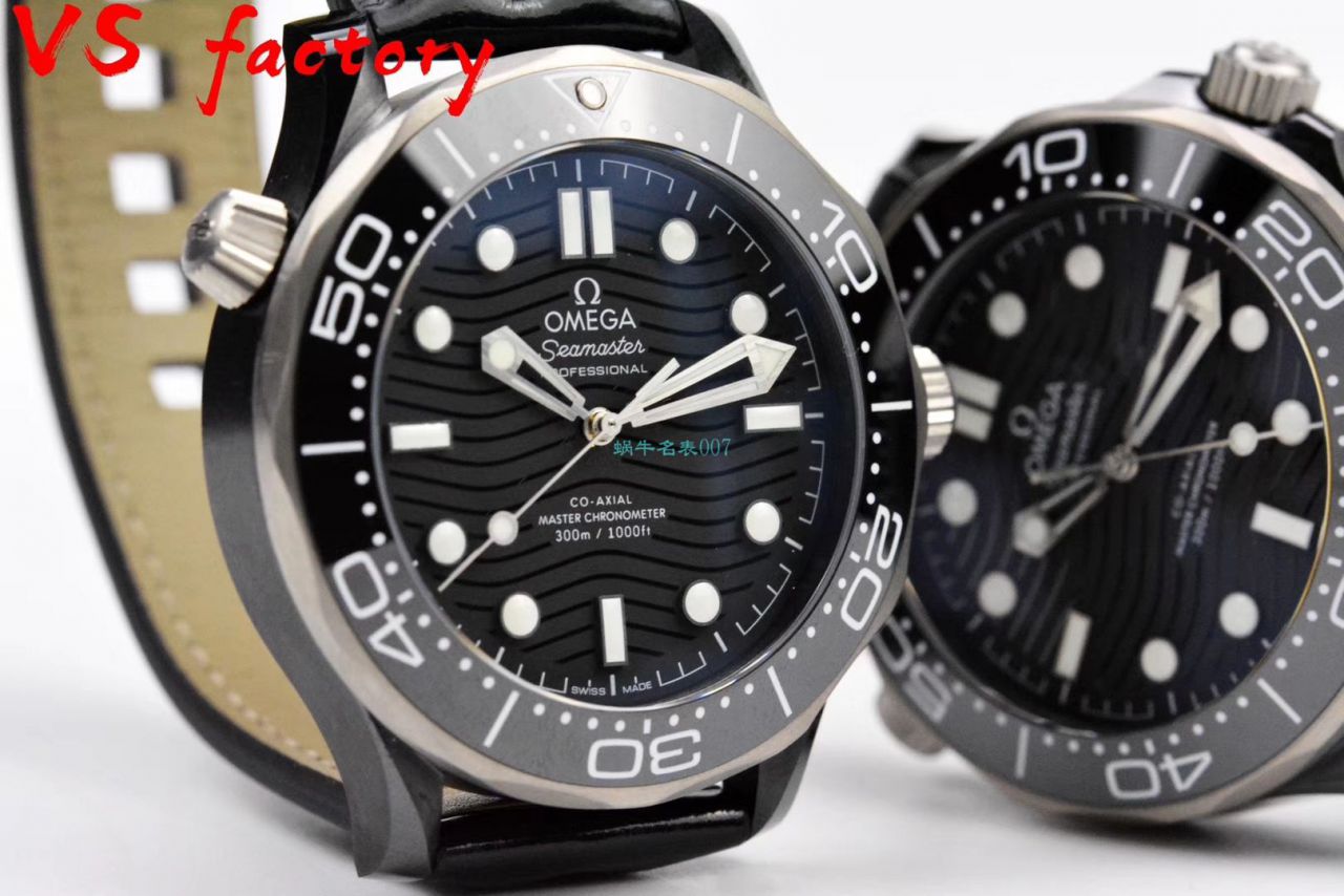 【视频】VS Factory  High quality  Replica OMEGA Seamaster 300米210.92.44.20.01.001真 Composite  wrist watches  / M692