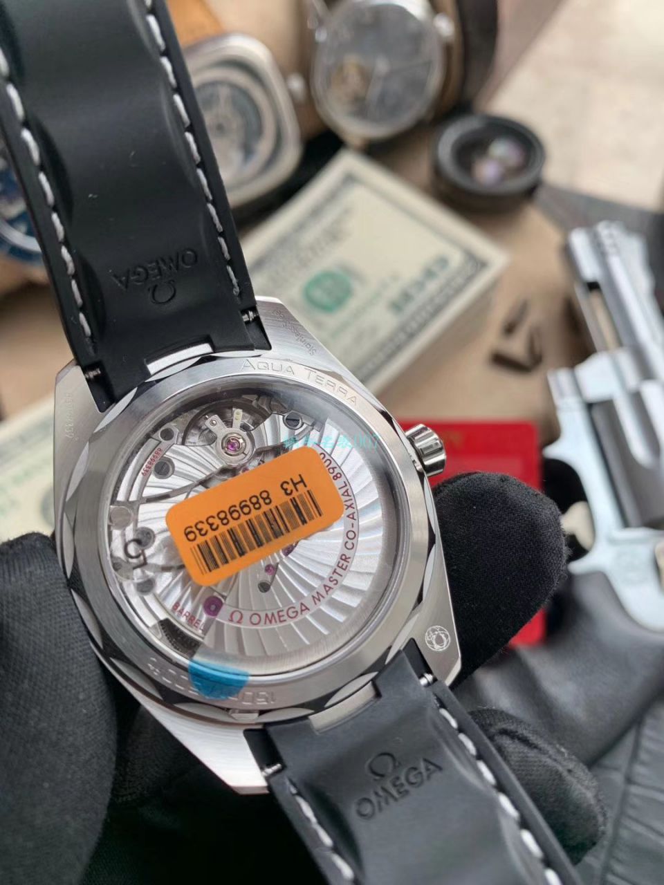 VS Factory OMEGA绿 Seamaster 150米柚木盘 Best  Replica Copy 220.13.41.21.10.001 wrist watches  / M693
