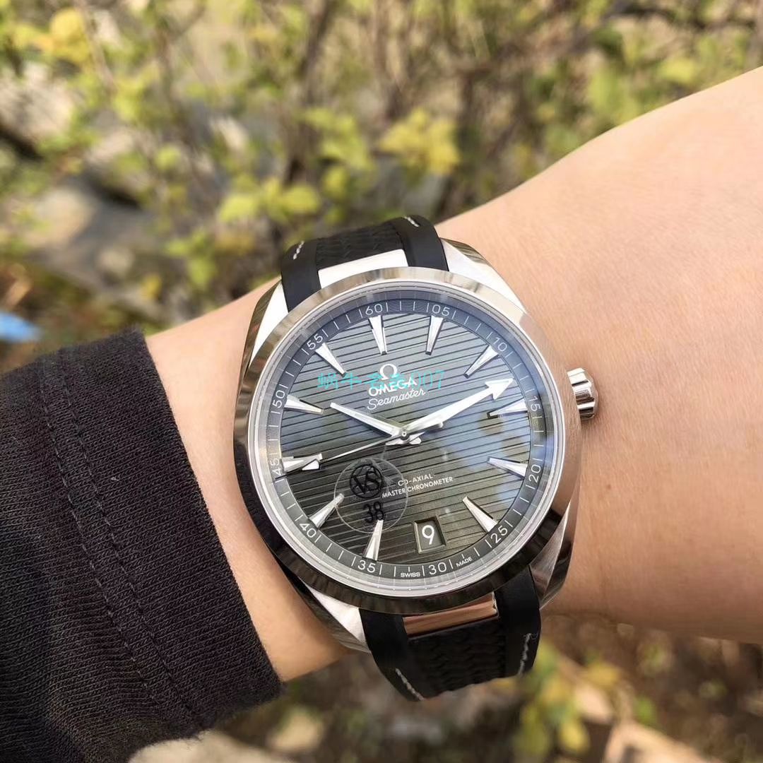 VS Factory OMEGA绿 Seamaster 150米柚木盘 Best  Replica Copy 220.13.41.21.10.001 wrist watches  / M693