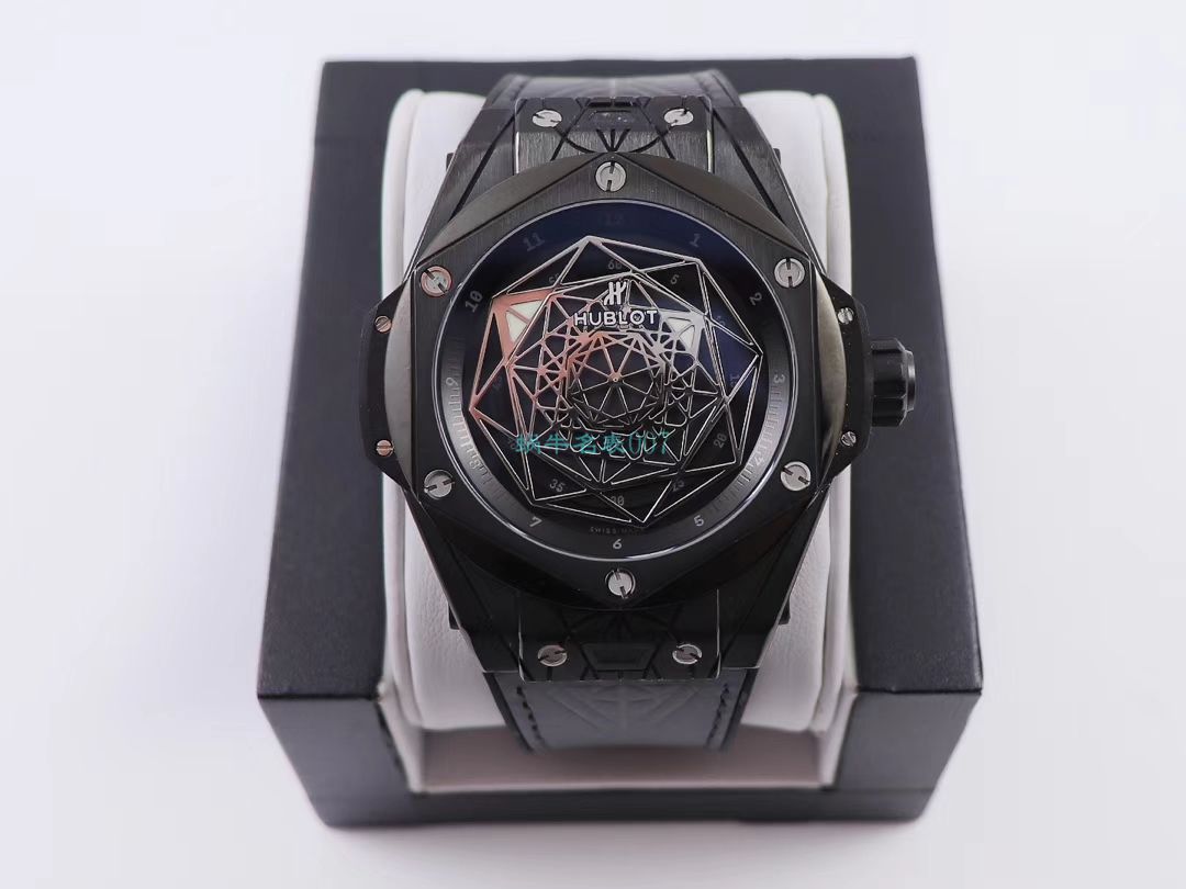 WWF Factory  High quality  Replica  hublot  Replica 刺青BIG BANG系列415.NX.7179.VR.MXM18 wrist watches  / YB079