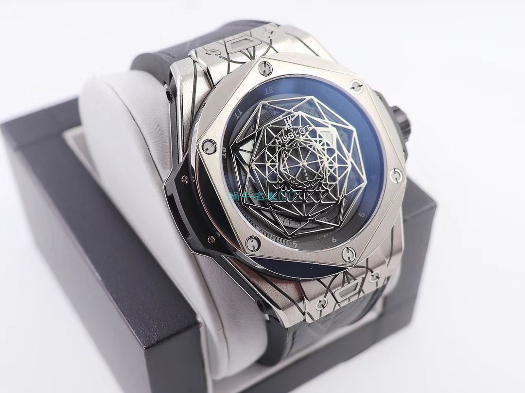 WWF Factory 官网 hublot  Replica Copy SANG BLEU刺青415.NX.7179.VR.MXM18，415.CX.1112.VR.MXM18 wrist watches  / YB081