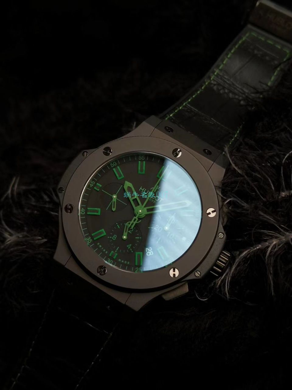 V6 Factory  top  Replica  hublot  big bang 全 Composite 301.CI.1190.GR.ABG11 wrist watches  / YB082