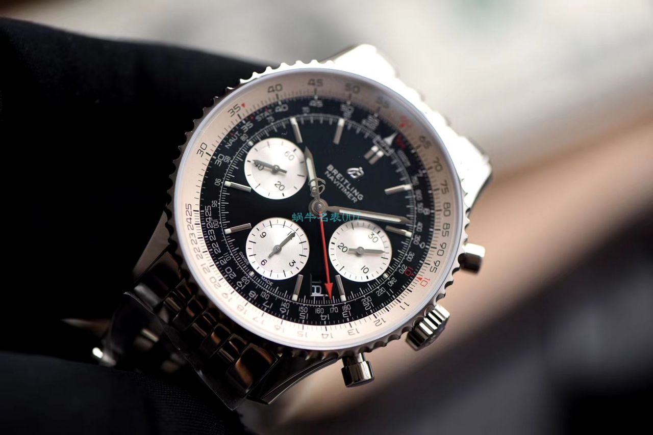  Video analysis GF Factory  Perfect  Knockoff  Watches  Breitling 航空计时1系列AB0121211B1A1 wrist watches  / BL162
