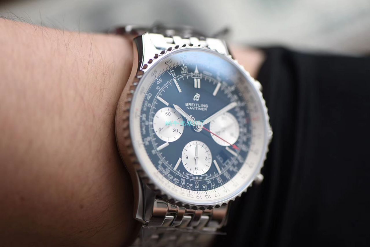  Video analysis GF Factory  top  Replica Copy  Watches  Breitling 航空计时1系列AB0121211C1A1 wrist watches  / BL161