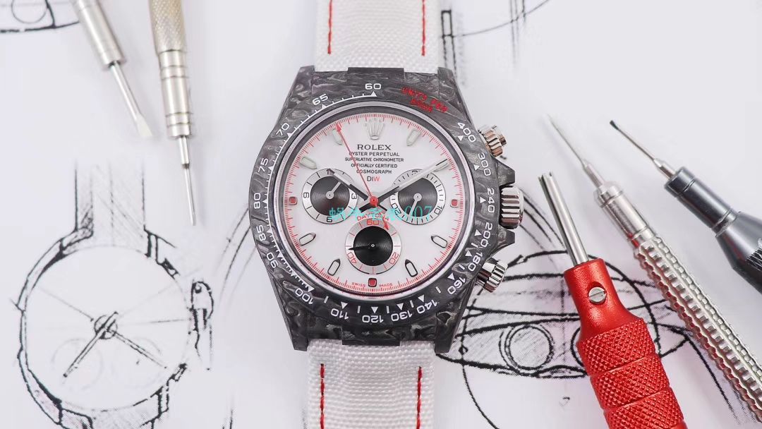 WWF Factory 官网新品发布 Rolex 最新DIW团队改装 carbon fiber  Ditongna  wrist watches  / R579