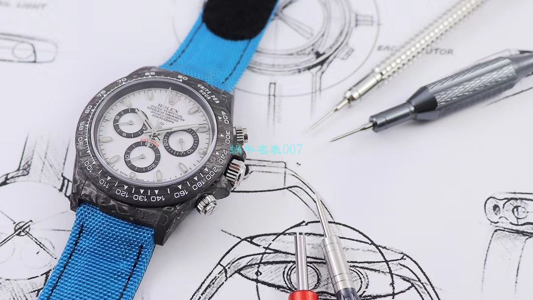WWF Factory 官网新品发布 Rolex 最新DIW团队改装 carbon fiber  Ditongna  wrist watches  / R579