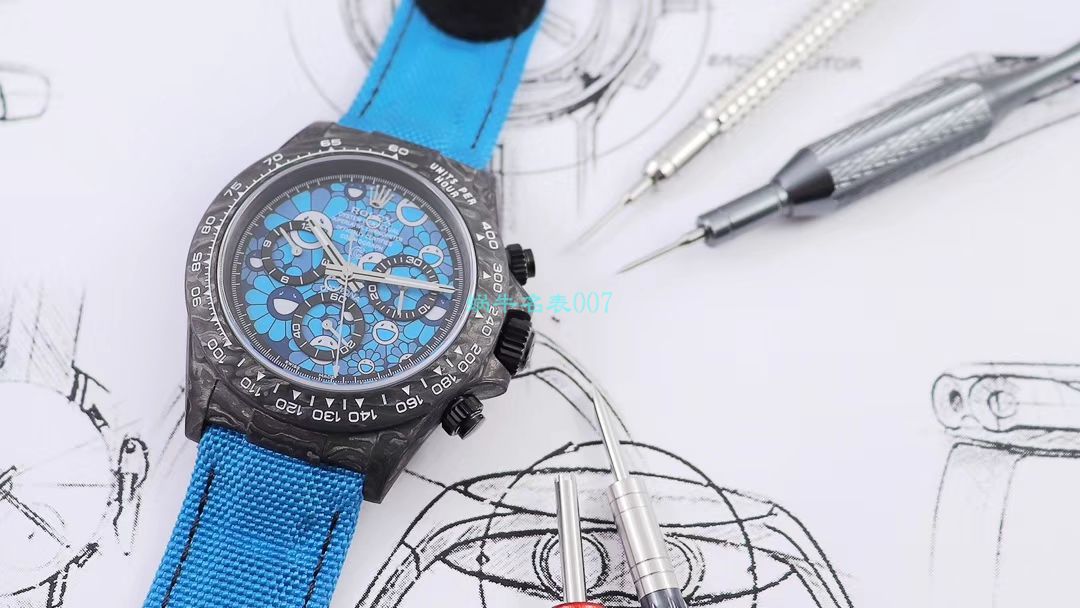 WWF Factory 官网新品发布 Rolex 最新DIW团队改装 carbon fiber  Ditongna  wrist watches  / R579