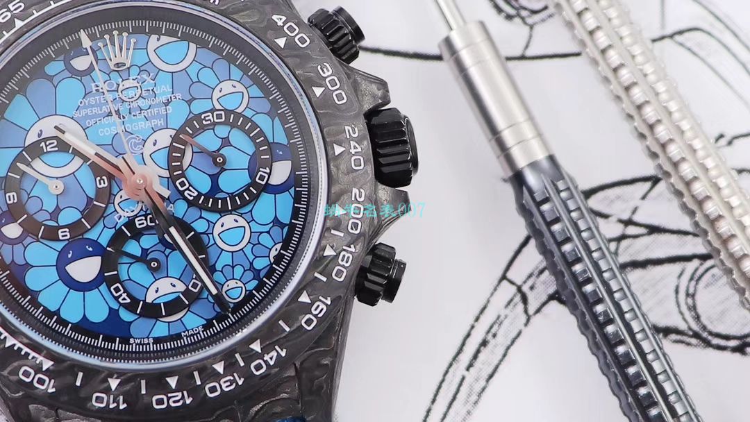 WWF Factory 官网新品发布 Rolex 最新DIW团队改装 carbon fiber  Ditongna  wrist watches  / R579