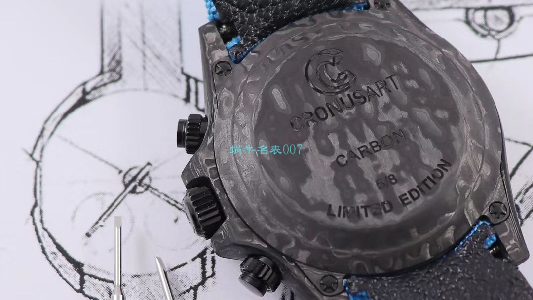 WWF Factory 官网新品发布 Rolex 最新DIW团队改装 carbon fiber  Ditongna  wrist watches  / R579