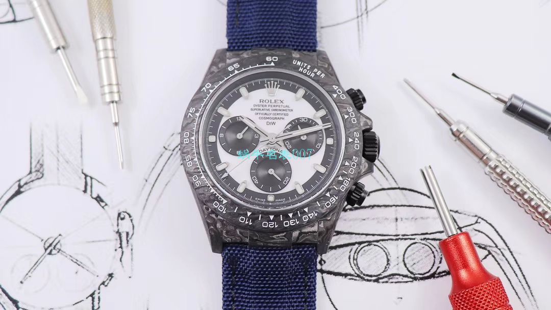 WWF Factory 官网新品发布 Rolex 最新DIW团队改装 carbon fiber  Ditongna  wrist watches  / R579