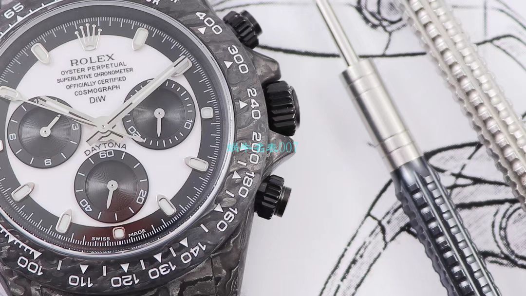 WWF Factory 官网新品发布 Rolex 最新DIW团队改装 carbon fiber  Ditongna  wrist watches  / R579
