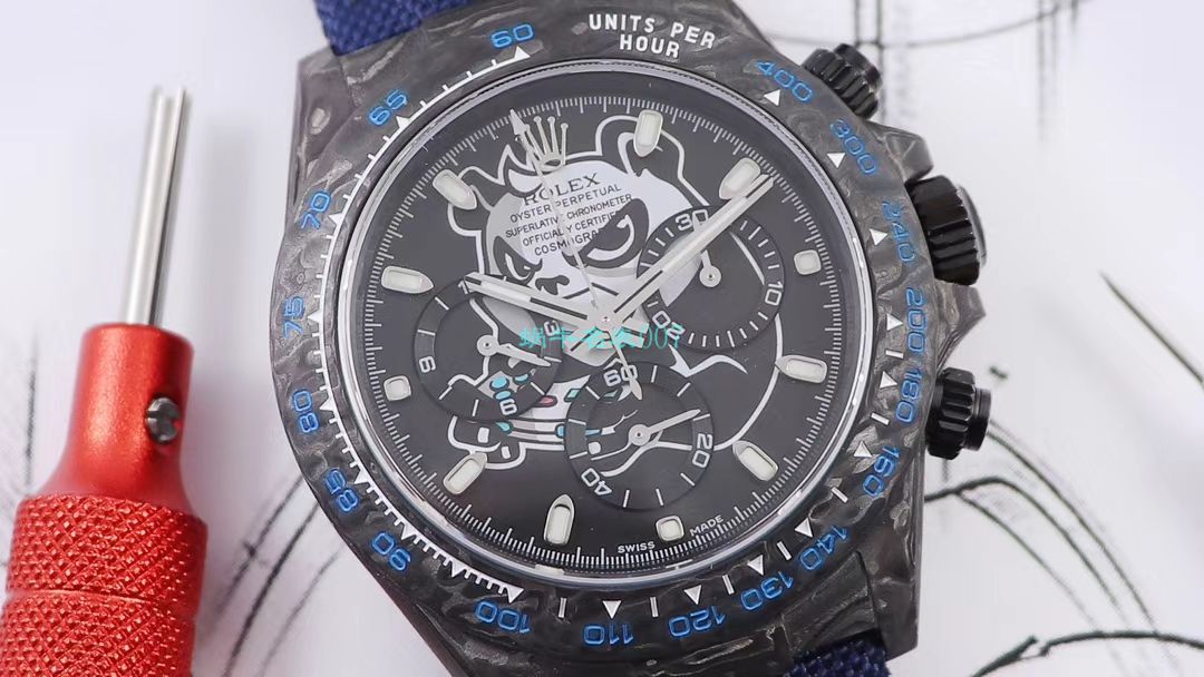 WWF Factory 官网新品发布 Rolex 最新DIW团队改装 carbon fiber  Ditongna  wrist watches  / R579
