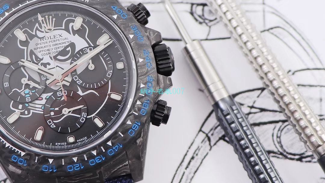 WWF Factory 官网新品发布 Rolex 最新DIW团队改装 carbon fiber  Ditongna  wrist watches  / R579