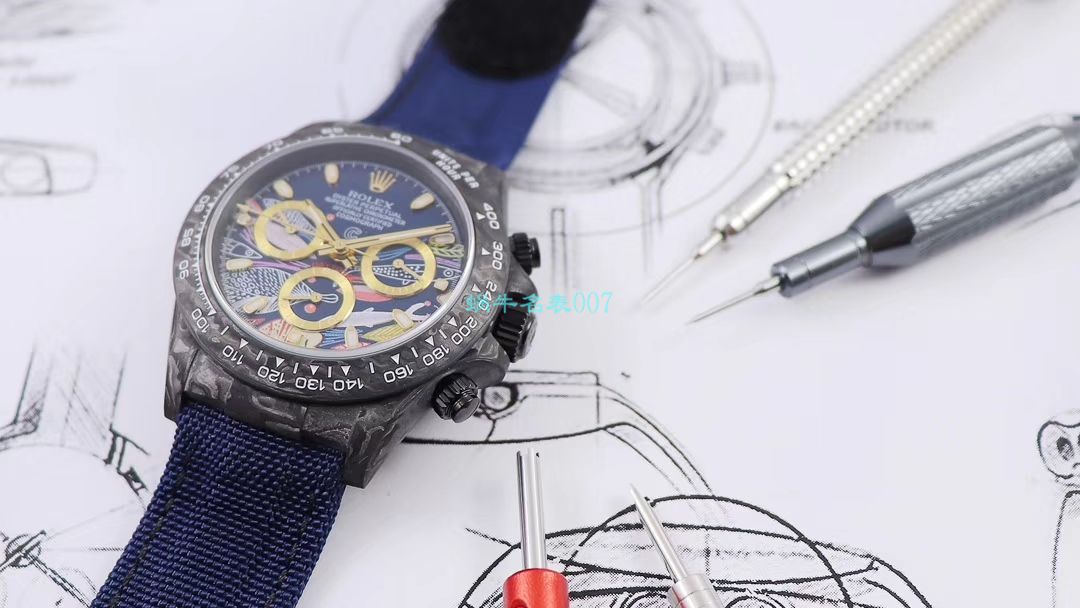 WWF Factory 官网新品发布 Rolex 最新DIW团队改装 carbon fiber  Ditongna  wrist watches  / R579