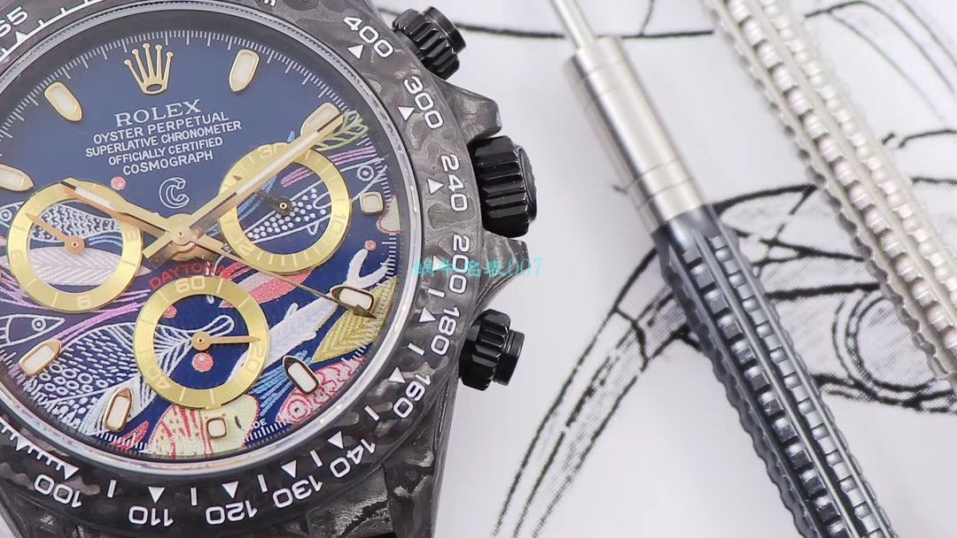 WWF Factory 官网新品发布 Rolex 最新DIW团队改装 carbon fiber  Ditongna  wrist watches  / R579