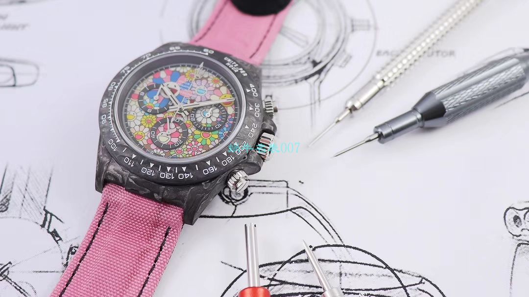 WWF Factory 官网新品发布 Rolex 最新DIW团队改装 carbon fiber  Ditongna  wrist watches  / R579