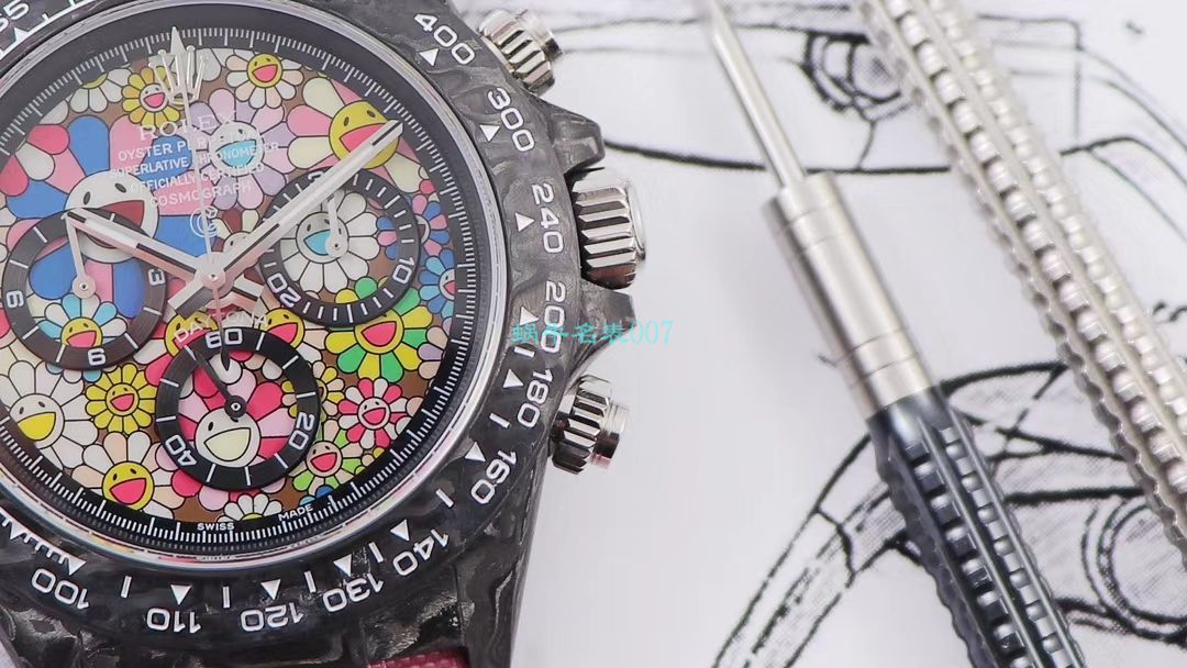 WWF Factory 官网新品发布 Rolex 最新DIW团队改装 carbon fiber  Ditongna  wrist watches  / R579
