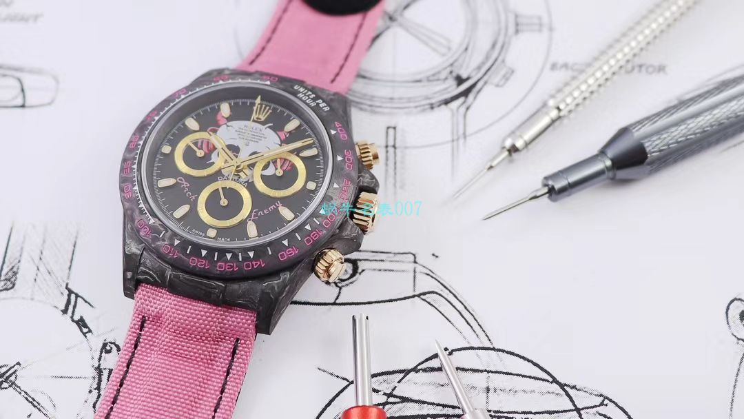 WWF Factory 官网新品发布 Rolex 最新DIW团队改装 carbon fiber  Ditongna  wrist watches  / R579