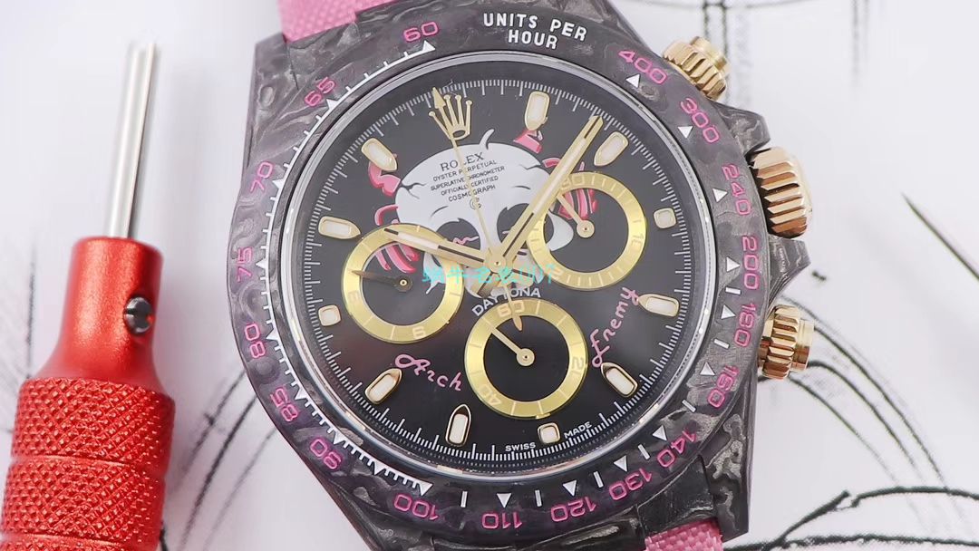 WWF Factory 官网新品发布 Rolex 最新DIW团队改装 carbon fiber  Ditongna  wrist watches  / R579
