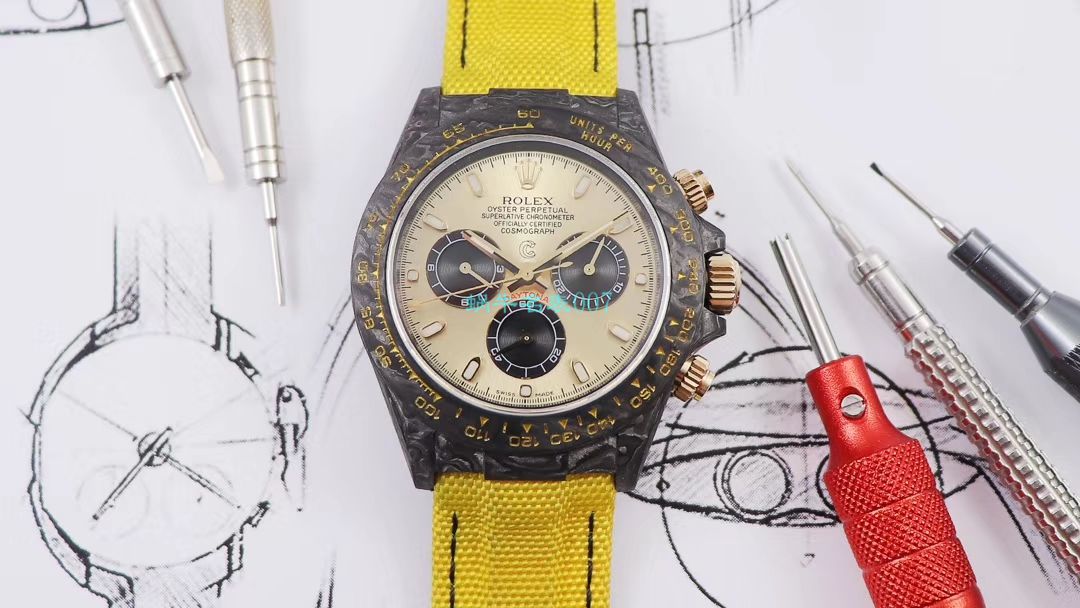 WWF Factory 官网新品发布 Rolex 最新DIW团队改装 carbon fiber  Ditongna  wrist watches  / R579