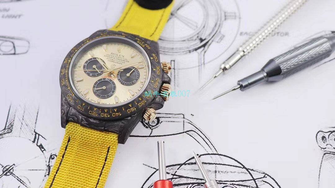 WWF Factory 官网新品发布 Rolex 最新DIW团队改装 carbon fiber  Ditongna  wrist watches  / R579
