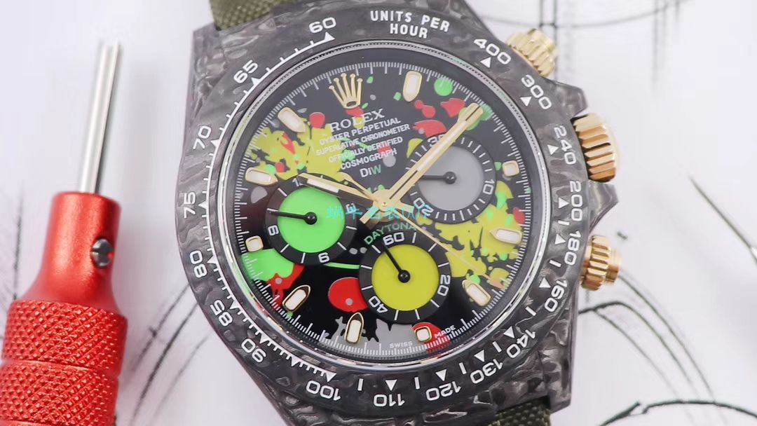 WWF Factory 官网新品发布 Rolex 最新DIW团队改装 carbon fiber  Ditongna  wrist watches  / R579
