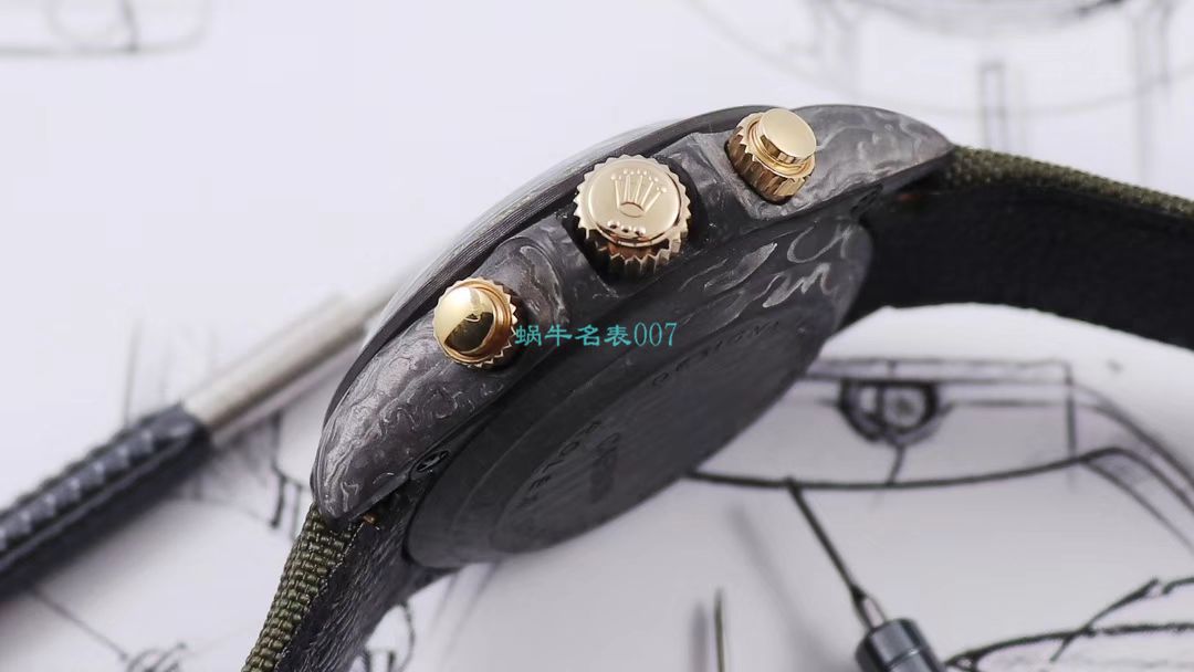 WWF Factory 官网新品发布 Rolex 最新DIW团队改装 carbon fiber  Ditongna  wrist watches  / R579