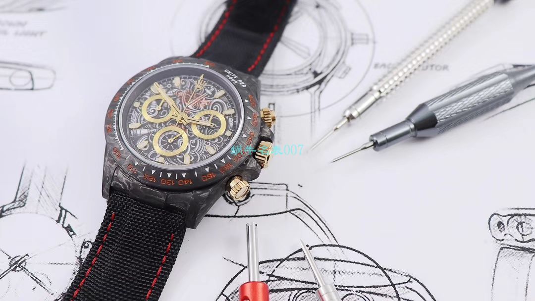 WWF Factory 官网新品发布 Rolex 最新DIW团队改装 carbon fiber  Ditongna  wrist watches  / R579
