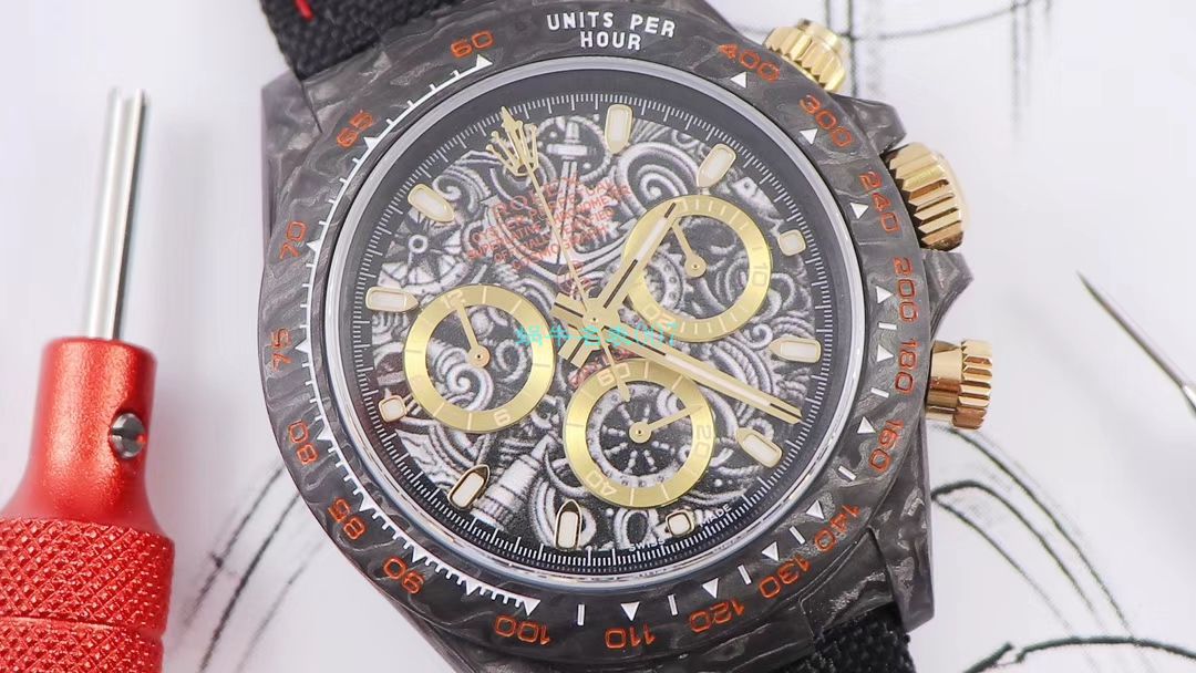 WWF Factory 官网新品发布 Rolex 最新DIW团队改装 carbon fiber  Ditongna  wrist watches  / R579