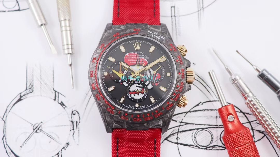 WWF Factory 官网新品发布 Rolex 最新DIW团队改装 carbon fiber  Ditongna  wrist watches  / R579