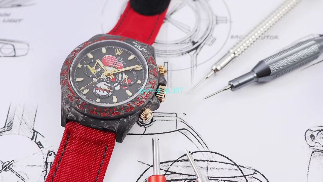 WWF Factory 官网新品发布 Rolex 最新DIW团队改装 carbon fiber  Ditongna  wrist watches  / R579