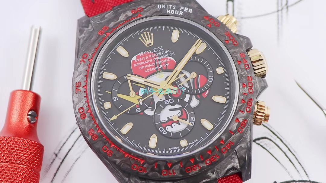 WWF Factory 官网新品发布 Rolex 最新DIW团队改装 carbon fiber  Ditongna  wrist watches  / R579