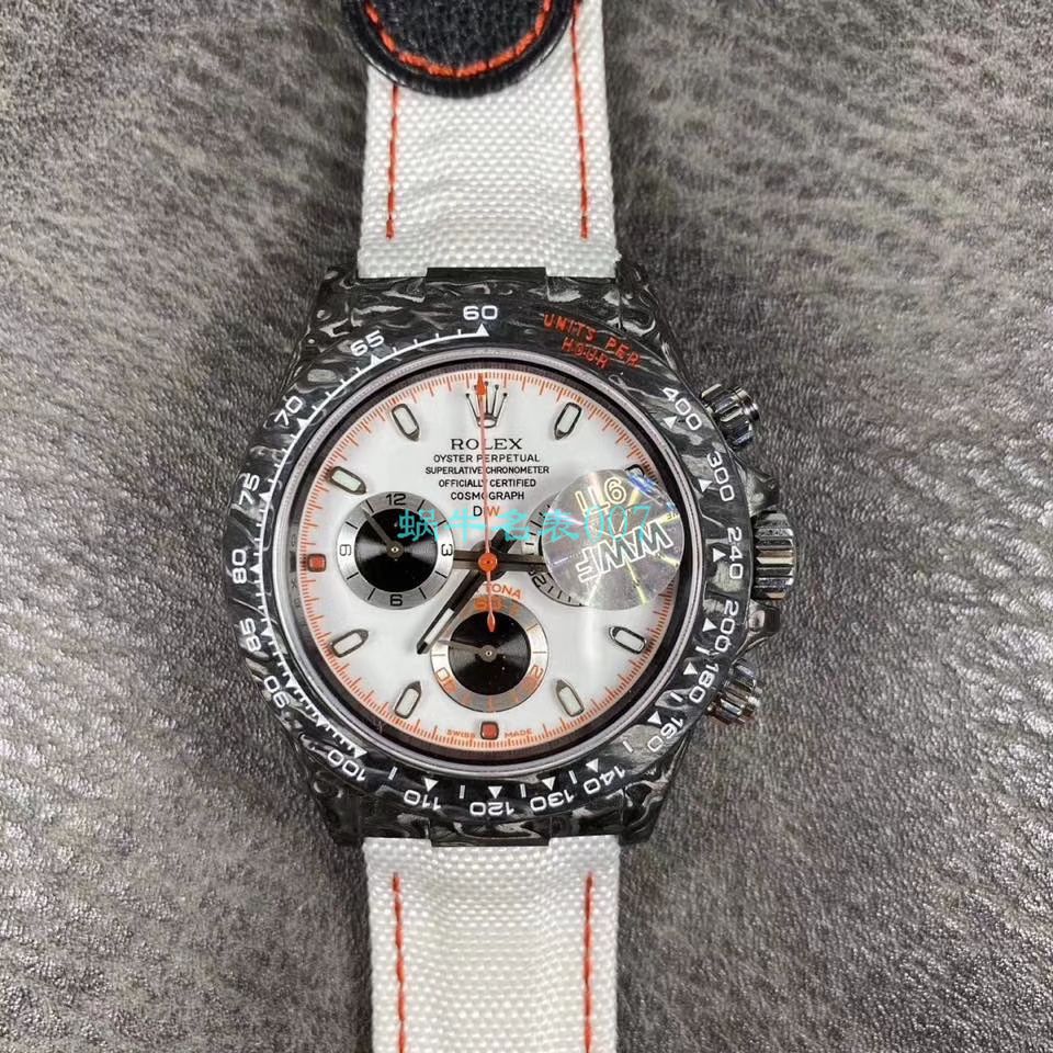 WWF Factory 官网新品发布 Rolex 最新DIW团队改装 carbon fiber  Ditongna  wrist watches  / R579