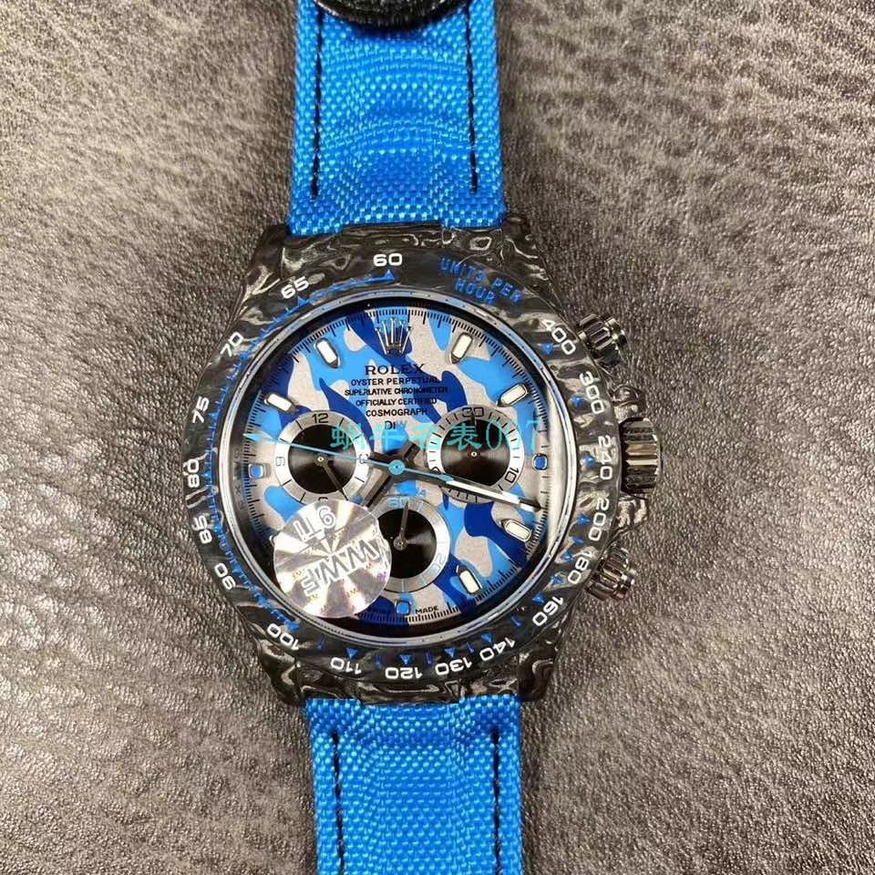 WWF Factory 官网新品发布 Rolex 最新DIW团队改装 carbon fiber  Ditongna  wrist watches  / R579