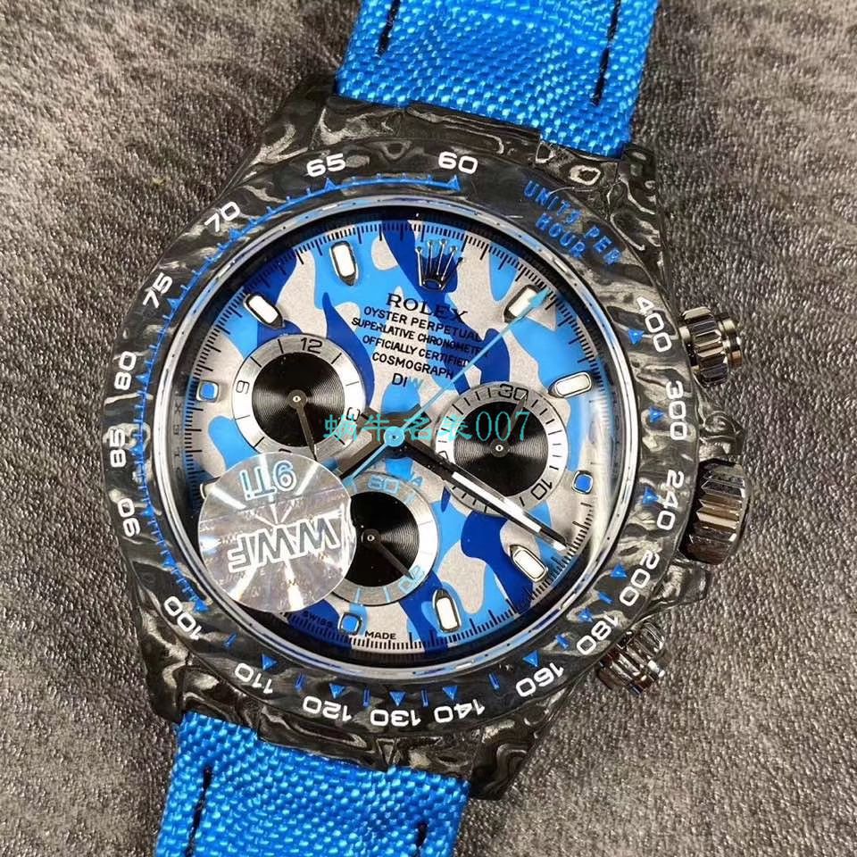 WWF Factory 官网新品发布 Rolex 最新DIW团队改装 carbon fiber  Ditongna  wrist watches  / R579