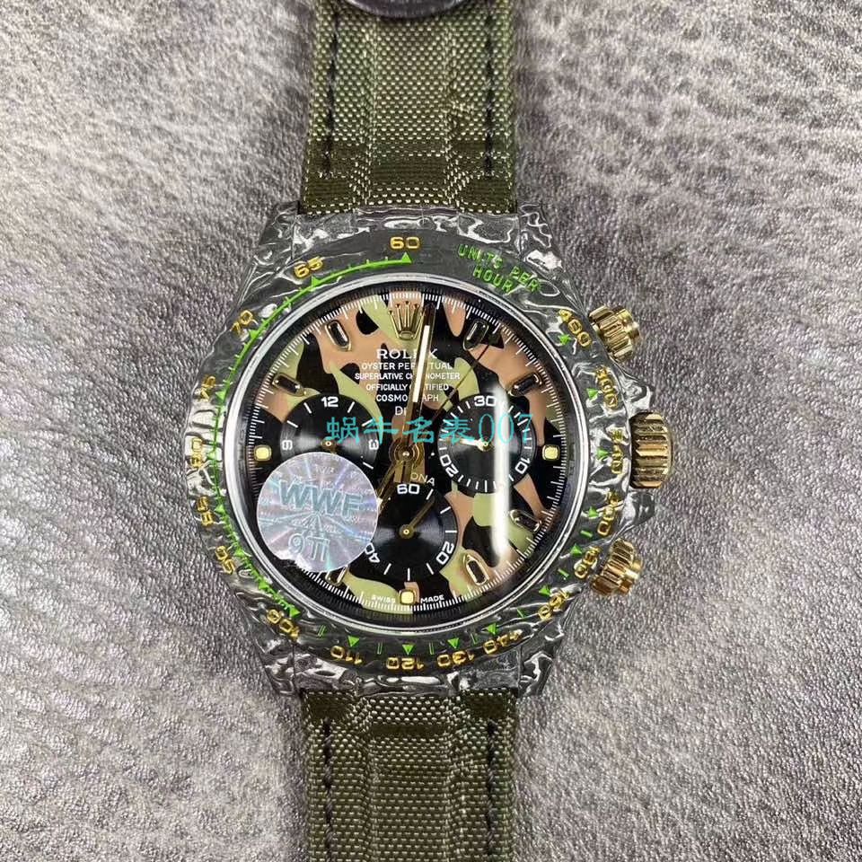 WWF Factory 官网新品发布 Rolex 最新DIW团队改装 carbon fiber  Ditongna  wrist watches  / R579
