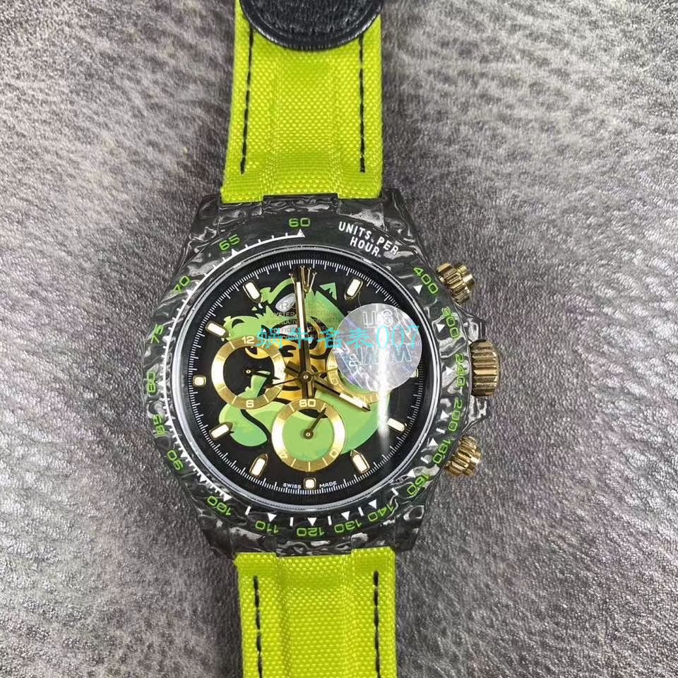 WWF Factory 官网新品发布 Rolex 最新DIW团队改装 carbon fiber  Ditongna  wrist watches  / R579