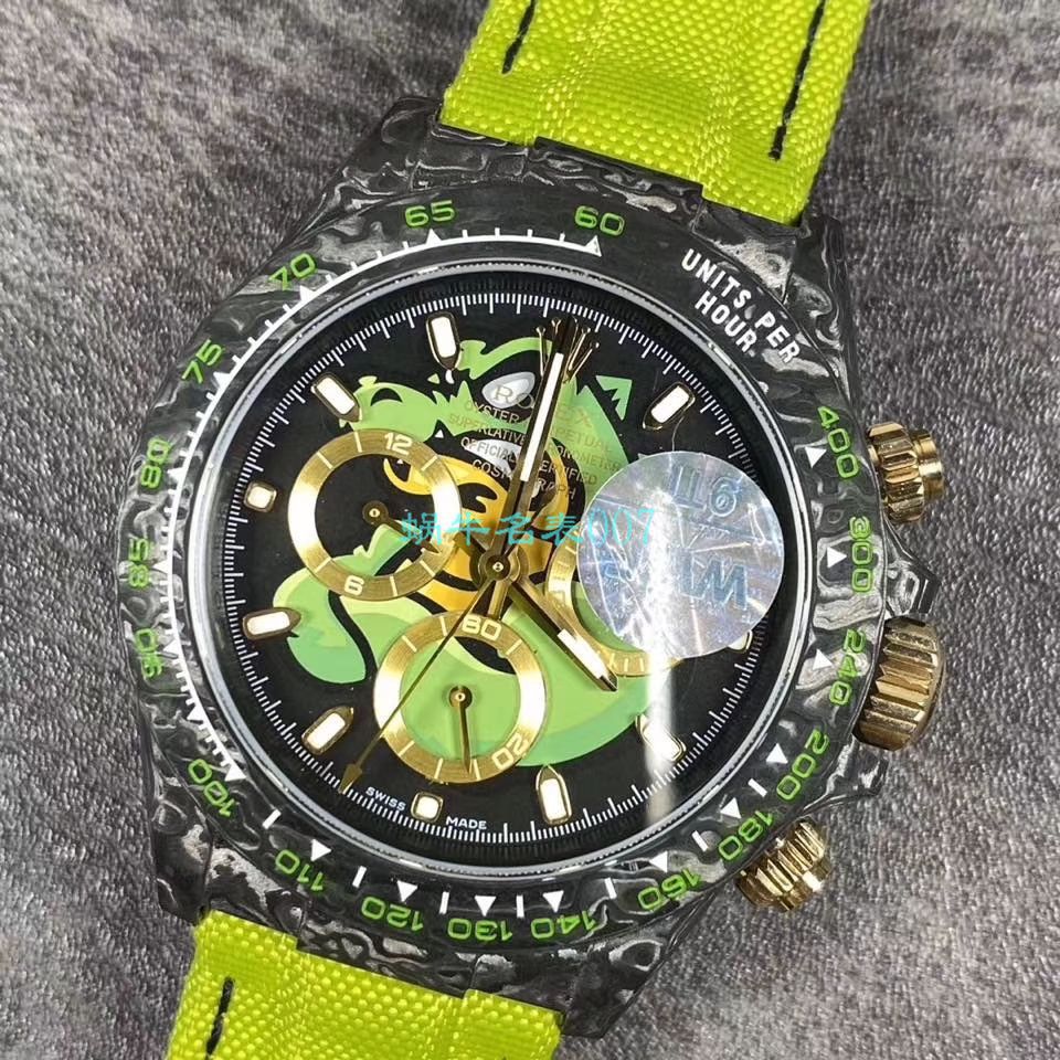 WWF Factory 官网新品发布 Rolex 最新DIW团队改装 carbon fiber  Ditongna  wrist watches  / R579