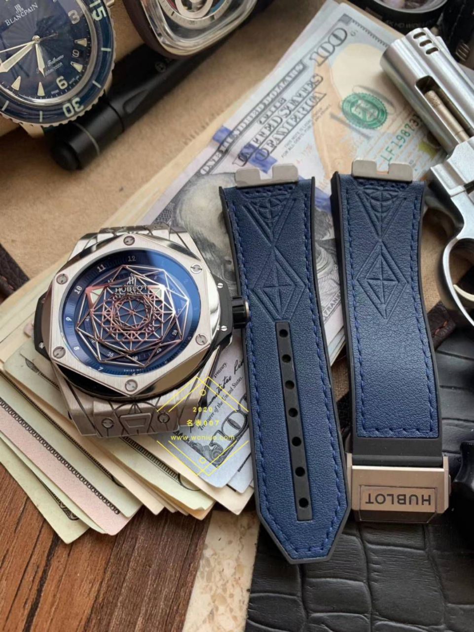 WWF Factory  High quality  Replica  hublot BIG BANG刺青系列415.NX.1112.VR.MXM16 wrist watches  / YB086