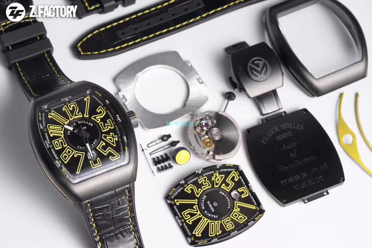 ZF Factory  Franck Muller 法穆兰 High quality  Replica Watches MEN'S COLLECTION V45系列男士 wrist watches  / FL069