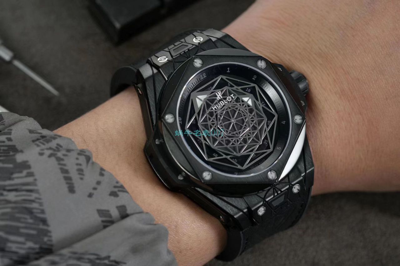 WWF Factory  High quality  Replica  hublot BIG BANG刺青系列415.NX.1112.VR.MXM16 wrist watches  / YB086