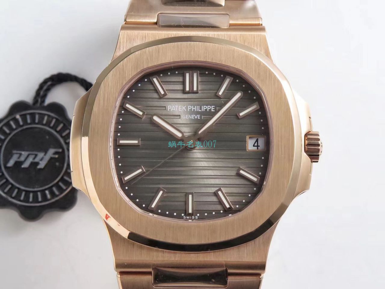 【PPF Factory  Nautilus  Replica Copy  Best 版本 Watches V2价格】 PATEK PHILIPPE 运动系列5711/1R-001 wrist watches  / BD253