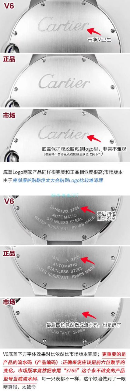  Video analysis V6 Factory 官网V7版本 top  Replica Copy  Watches  Cartier  蓝气球42毫米男装W69012Z4多少钱 / K273