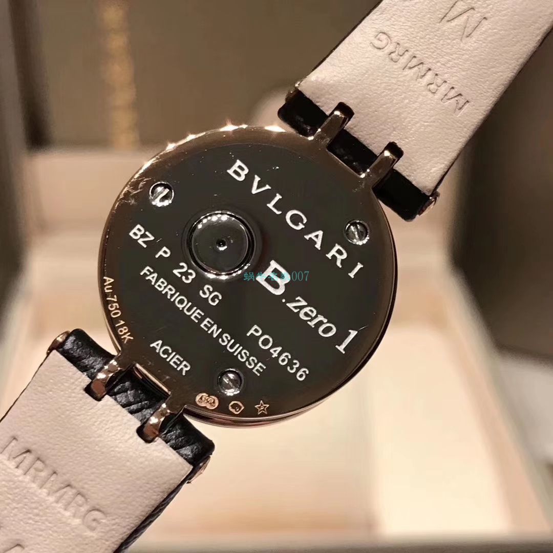 BV Factory  High quality  Replica  BVLGARI 女表B.ZERO1系列102321 BZ23C11SGCL/12 wrist watches  / BG032